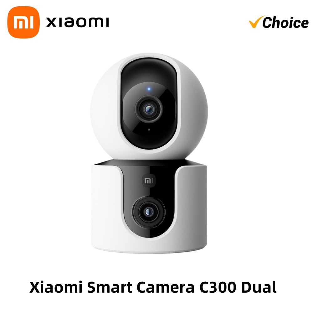 Home Security Camera Xiaomi Mi 360 - Xiaomi C300 スマート カメラ デュアル レンズ