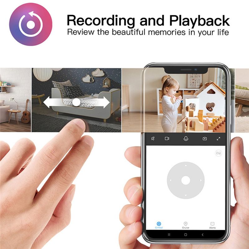 Home Security Cameras - 必須の屋内 Wifi Tuya カメラ、ベビーモニター、スマートライフホームセキュリティワイヤレスミニカメラ、IP CCTV、双方向オーディオ EU