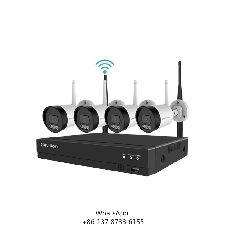Home Security Cameras - ハイテク3MP 2ch/4ch/8ch 4チャンネルHD Wi-Fi 6対応 セキュリティ屋内カメラシステム
