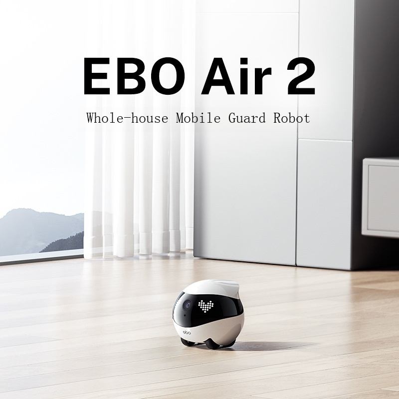 Home Security Indoor Cameras - Enabot EBO 室内自動走行カメラ WiFi ホームセキュリティロボット 電子ペットコンパニオン
