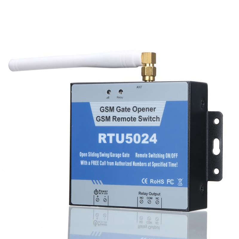 Home Security Devices - B04C-RTU5024 GSM ドアオープナーリレー ワイヤレスリモートアクセス制御キット 4G ホームセキュリティデバイス