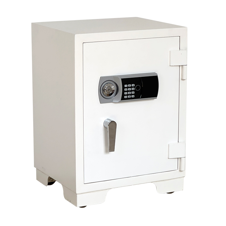 Home Security Key Box - 銀行ホームオフィス預金金庫 安全ホームオフィス耐火ボックス 2つの鍵付きロックキャビネット 書類耐火金庫
