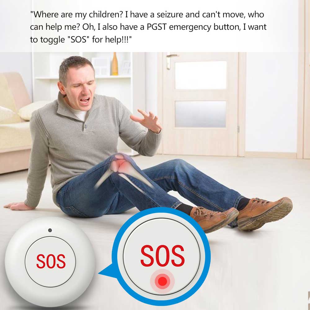 ワイヤレス SOS ボタンスマートホームゲートセキュリティド - Home Security Equipment のレビューと価格
