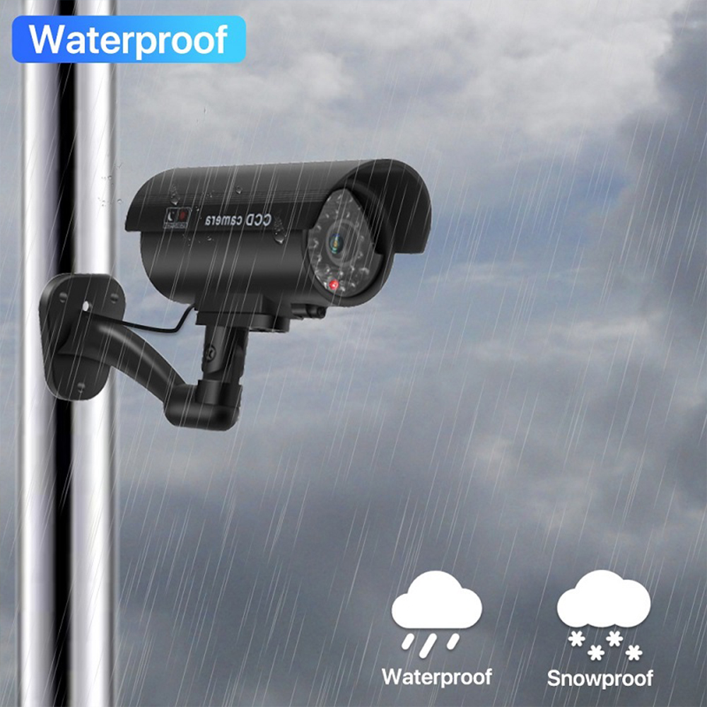 太陽電池パネルシミュレーション監視カメラ、屋外ダミーカメラ、 - Home Security Indoor Cameras のレビューと価格