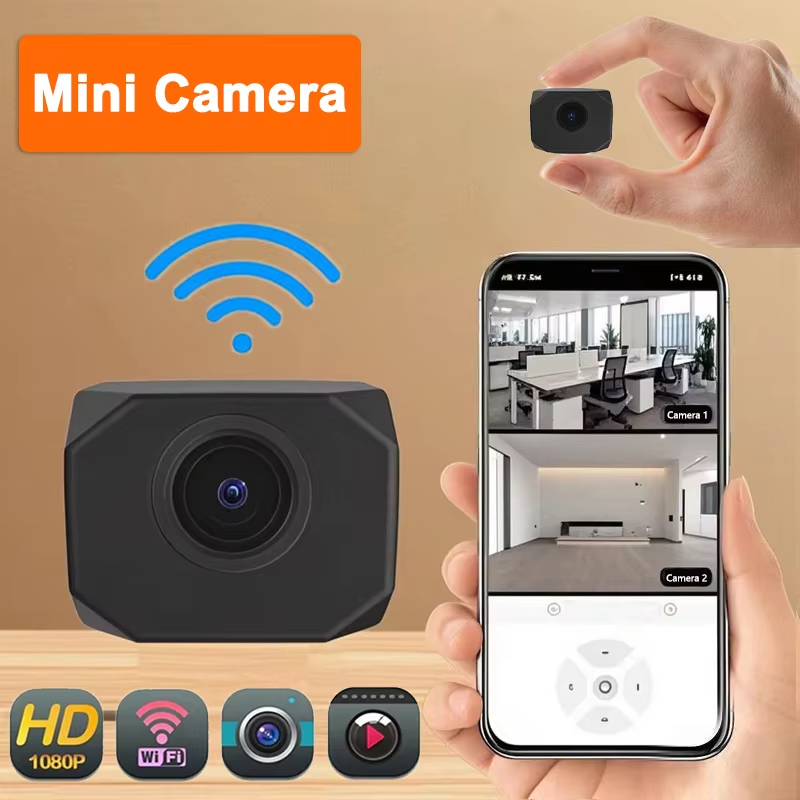 4K HD WiFi セキュリティカメラ 家庭用 ミニ スマ - Home Security Cameras のレビューと価格