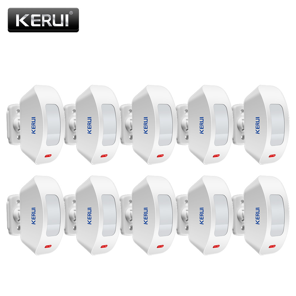 KERUI ワイヤレスカーテン赤外線検出器窓 PIR モーシ - Home Security Equipment のレビューと価格