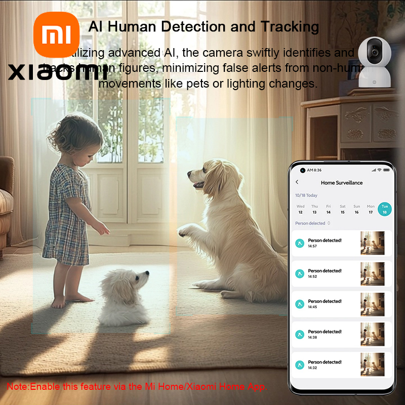 XIAOMI ホームセキュリティ インテリジェント Wifi - Home Security Camera Xiaomi Mi 360 のレビューと価格