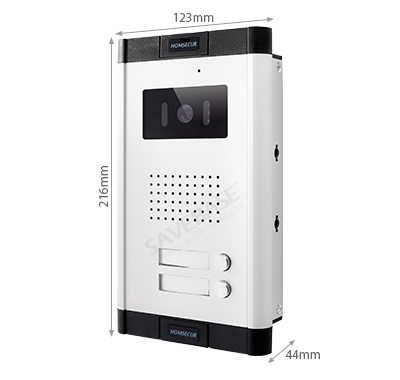 4線式2世帯用ビデオドアホンインターホンシステム、7インチモ - Home Security Indoor Cameras のレビューと価格