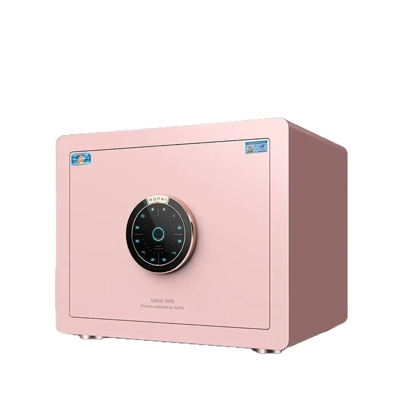 # 指紋金庫強力なボックス家庭用北欧ピンクミニ WiFi 指 - Home Security Key Box のレビューと価格