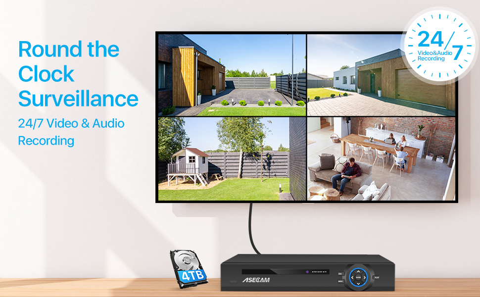 スーパー8MP POE NVRビデオレコーダー 音声IPカメ - Home Security Cameras のレビューと価格