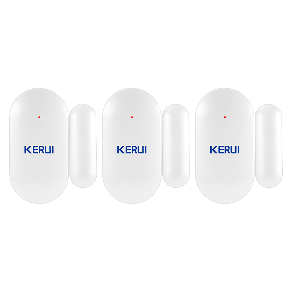 Kerui-ワイヤレス磁気ドアセンサー,盗難防止盗難警報シス - Home Security Equipment のレビューと価格
