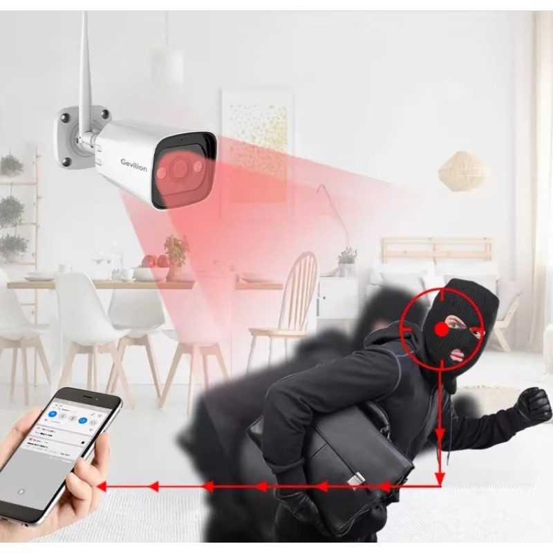 ハイテク3MP 2ch/4ch/8ch 4チャンネルHD W - Home Security Cameras のレビューと価格