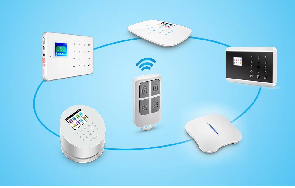 RC531 ワイヤレスポータブルリモコン 4ボタンキーチェー - Home Security System Installation のレビューと価格