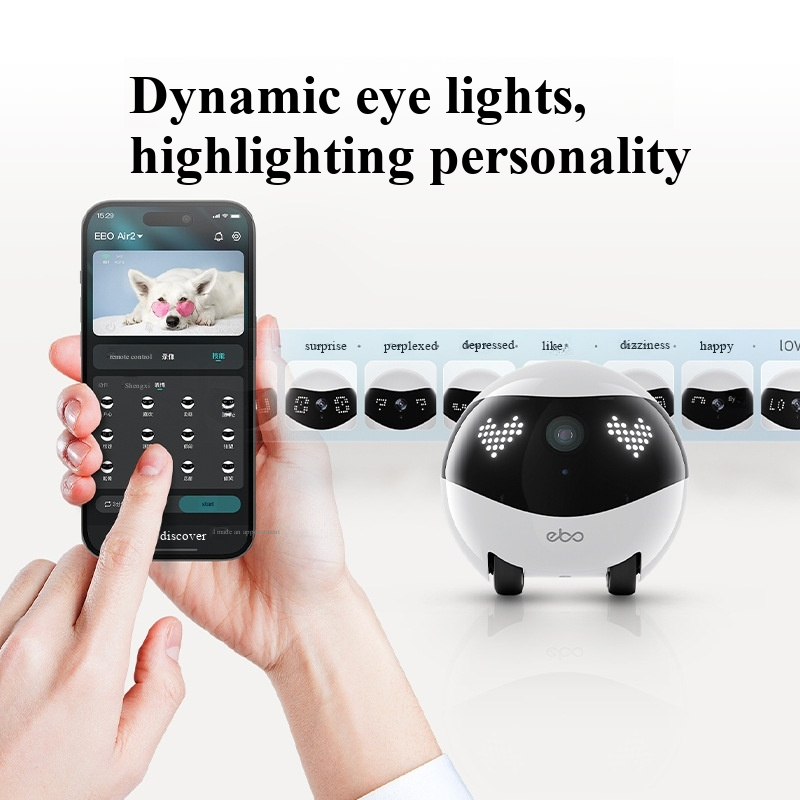 Enabot EBO 室内自動走行カメラ WiFi ホームセ - Home Security Indoor Cameras のレビューと価格