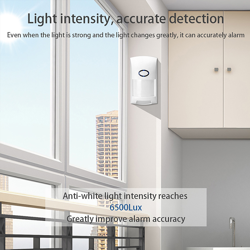 スマート Tuya PIR モーションセンサー WIFI 赤 - Home Security System Installation のレビューと価格