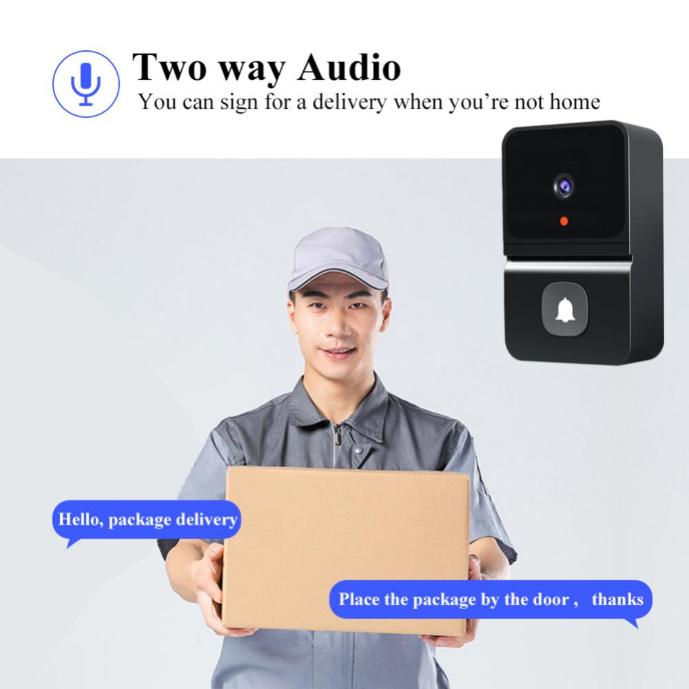 屋外用Wifi付きワイヤレスドアベル,HDカメラ,ナイトビジ - Home Security Indoor Cameras のレビューと価格