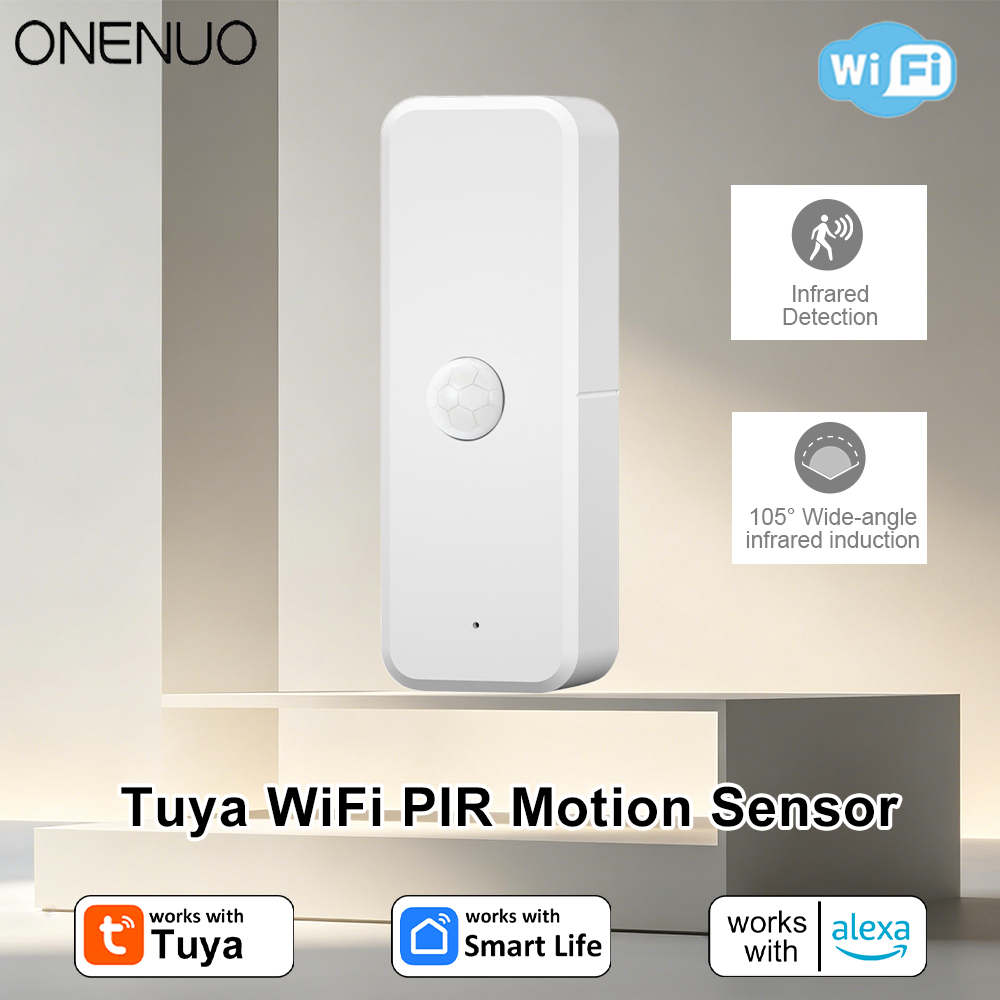 新しいTuya WiFi PIRモーション検知器人体赤外線誘 - Home Security Tools のレビューと価格