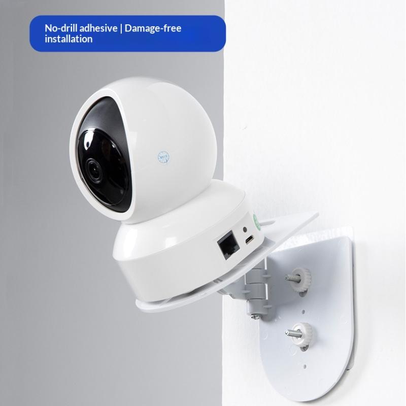 壁掛け式L字型PTZカメラブラケット、接着ベース付き、穴あけ - Home Security Tools のレビューと価格