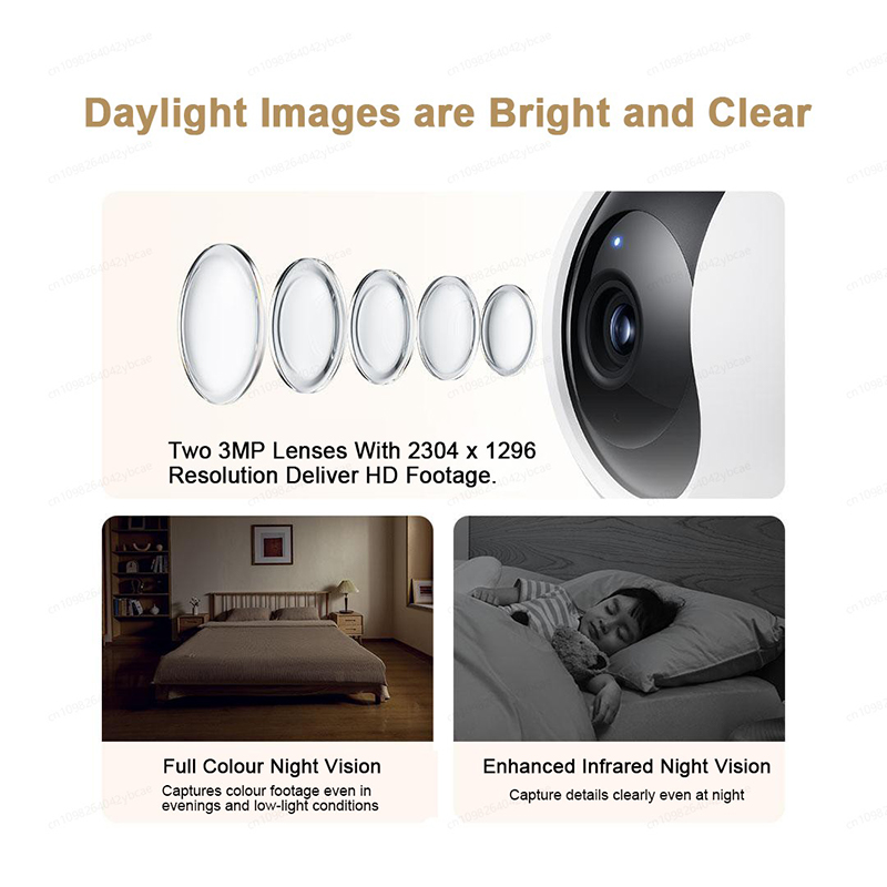 XIAOMI スマート カメラ C300 デュアル カメラ  - Home Security Camera Xiaomi Mi 360 のレビューと価格