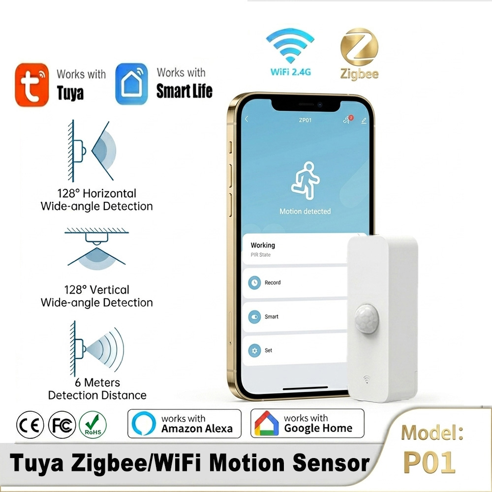 スマートPIRモーションセンサー WiFi Zigbee人感 - Home Security Tools のレビューと価格