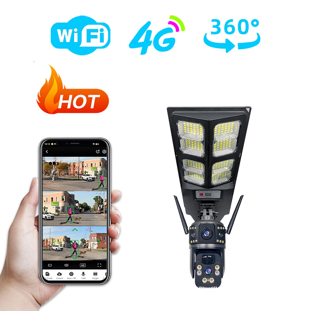 Leshine 3MP 4Gデュアルレンズカメラ セキュリテ - Home Security Tools のレビューと価格
