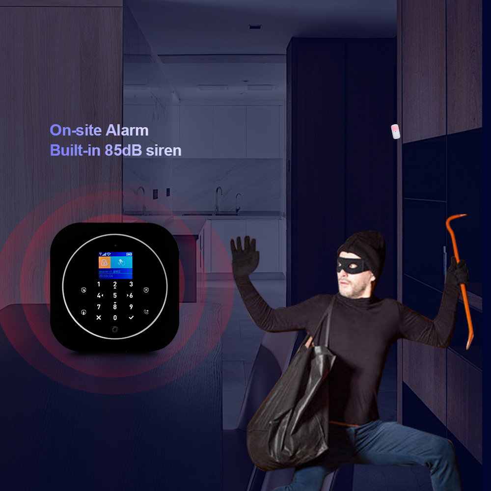 KERUI G12 ワイヤレス Tuya ホーム警報システム - Home Security System Installation のレビューと価格