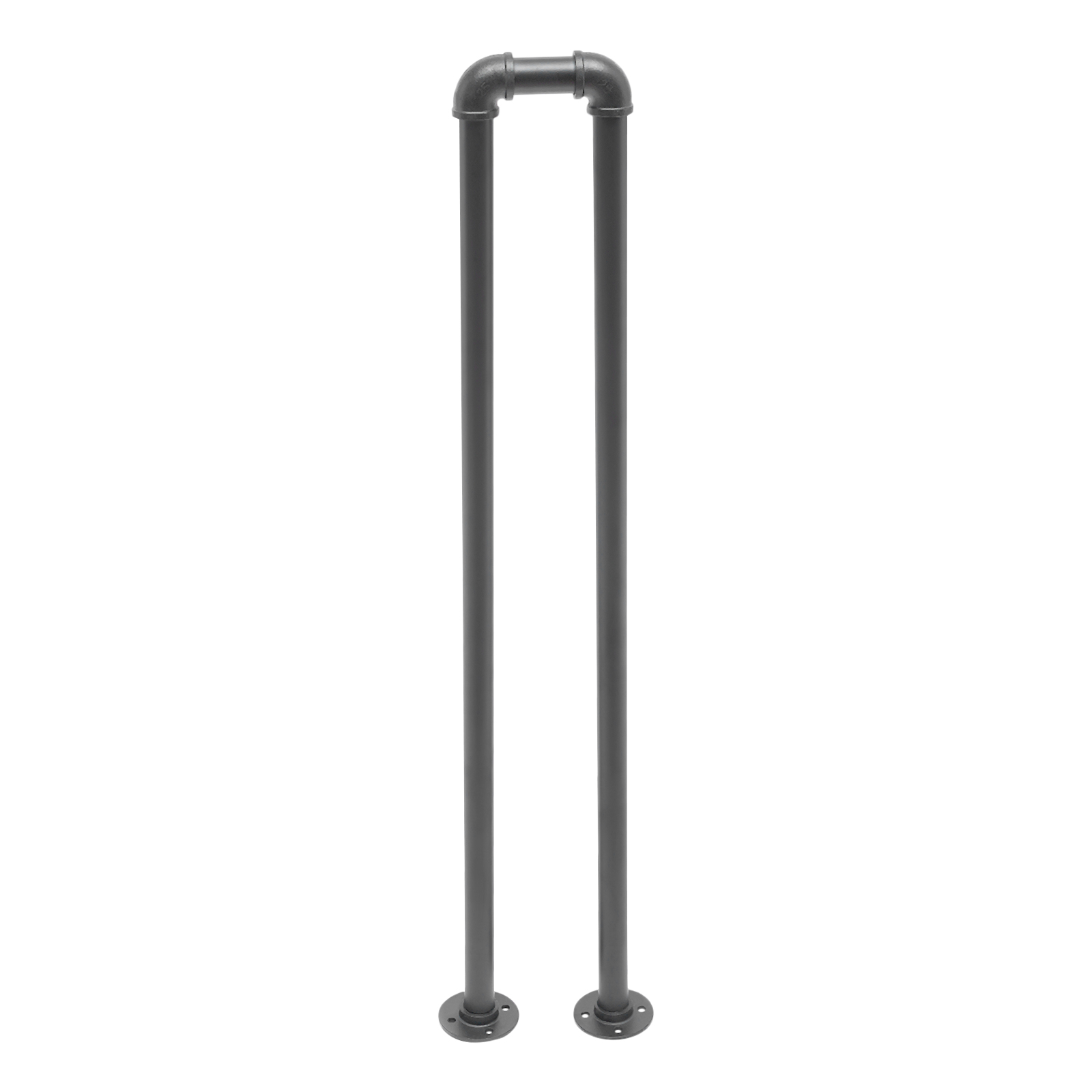 U字型手すり100cm、頑丈な亜鉛メッキ鋼管階段手すり、厚み - Home Security Providers のレビューと価格