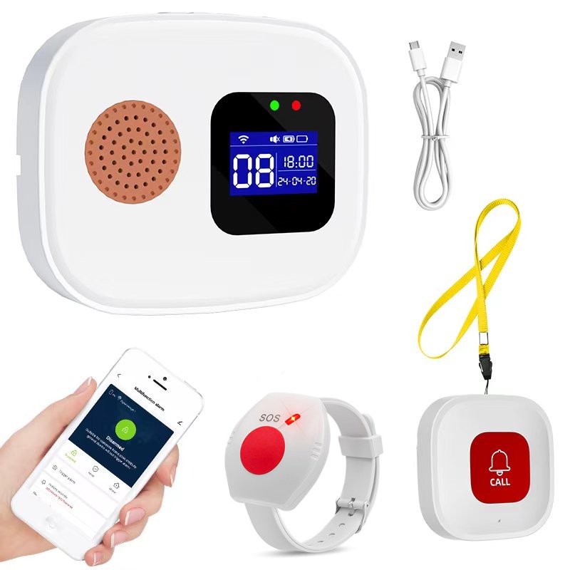 高齢者用緊急通報ボタン、Tuya WiFiアラームシステムホ - Home Security Equipment のレビューと価格