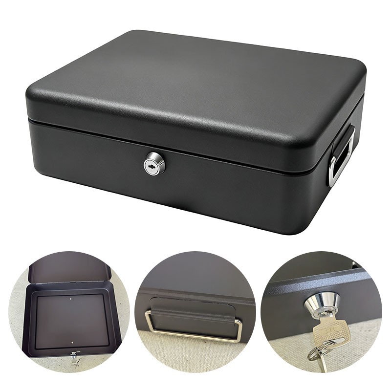耐火大型頑丈現金保管庫キー書類ホームオフィスボックススチール - Home Security Key Box のレビューと価格