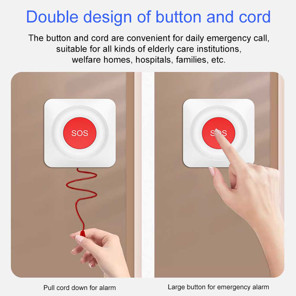 WIFI Zigbee ボタン式 SOS プッシュボタン T - Home Security Devices のレビューと価格