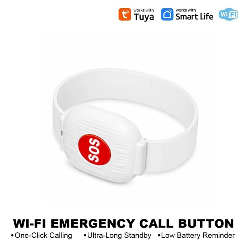 ABJF-Tuya Wifi SOS パニックボタン Tuy - Home Security Devices のレビューと価格