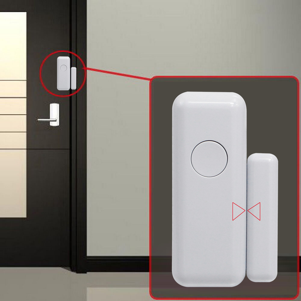 433mhz ワイヤレス窓ドア磁気警報センサードア検出器スマ - Home Security Equipment のレビューと価格