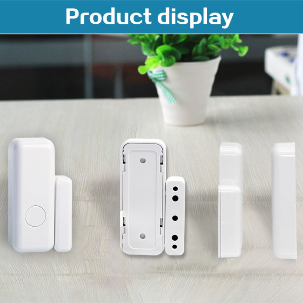 433mhz ワイヤレス窓ドア磁気警報センサードア検出器スマ - Home Security Equipment のレビューと価格