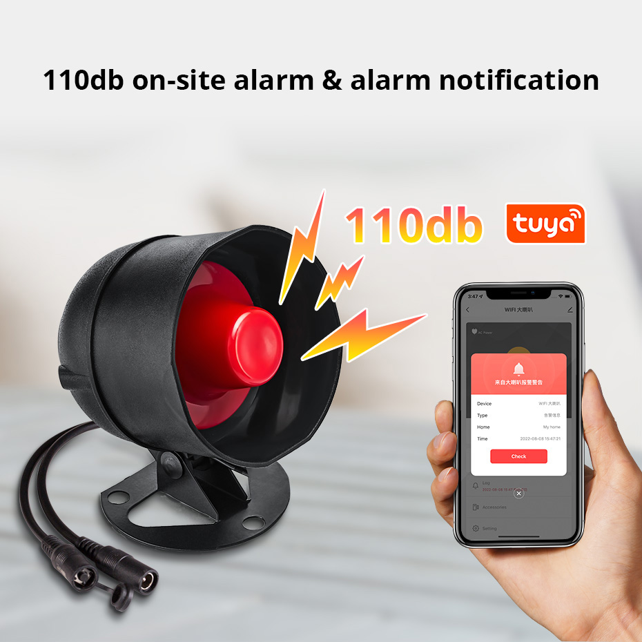 Kerui-家庭用セキュリティ警報システム,Wi-Fi,スピ - Home Security System Installation のレビューと価格