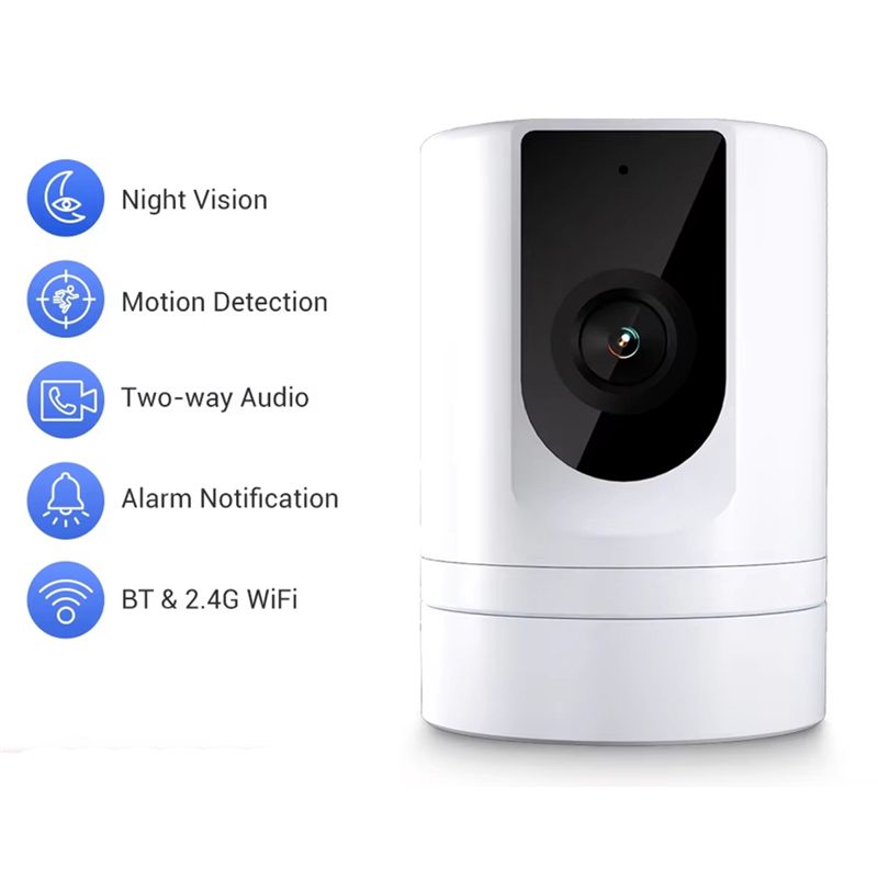 1080P屋内セキュリティカメラ、イーズライフアプリ付きペッ - Home Security Indoor Cameras のレビューと価格