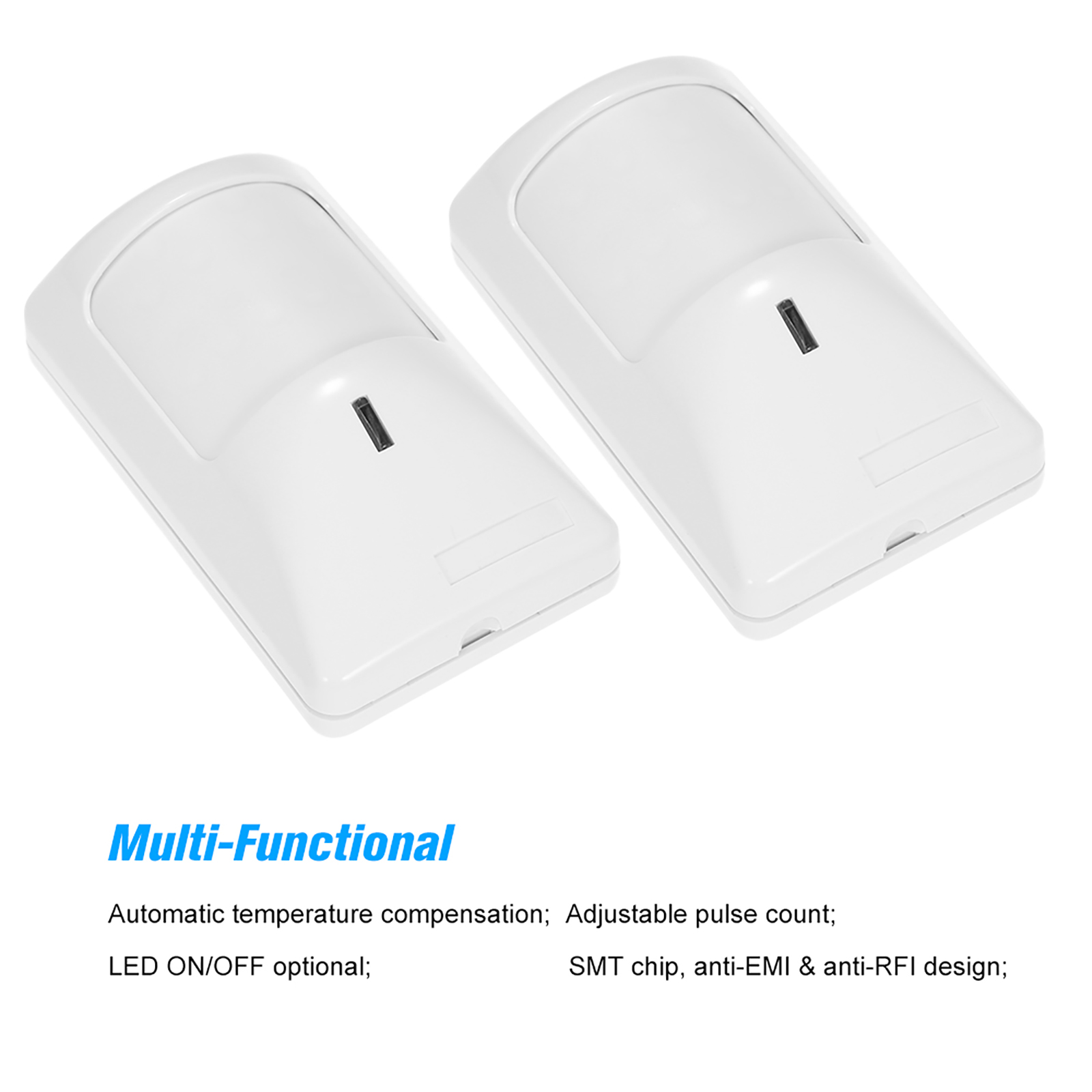 2 個センサー抗ペット PIR モーションセンサー有線警報デ - Home Security Devices のレビューと価格
