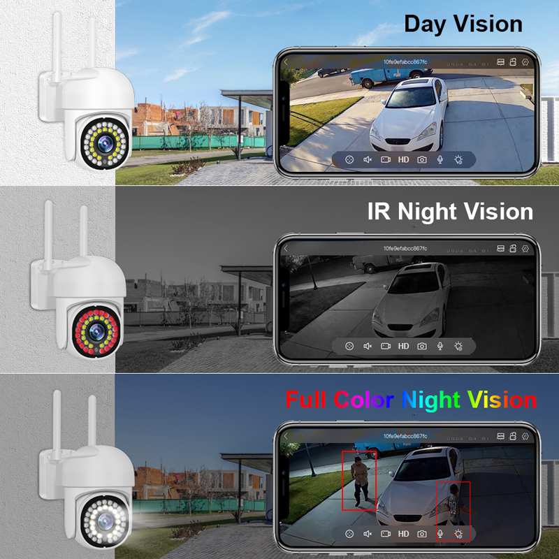 Smar 3MP ワイヤレス CCTV セキュリティカメラシ - Home Security System Installation のレビューと価格