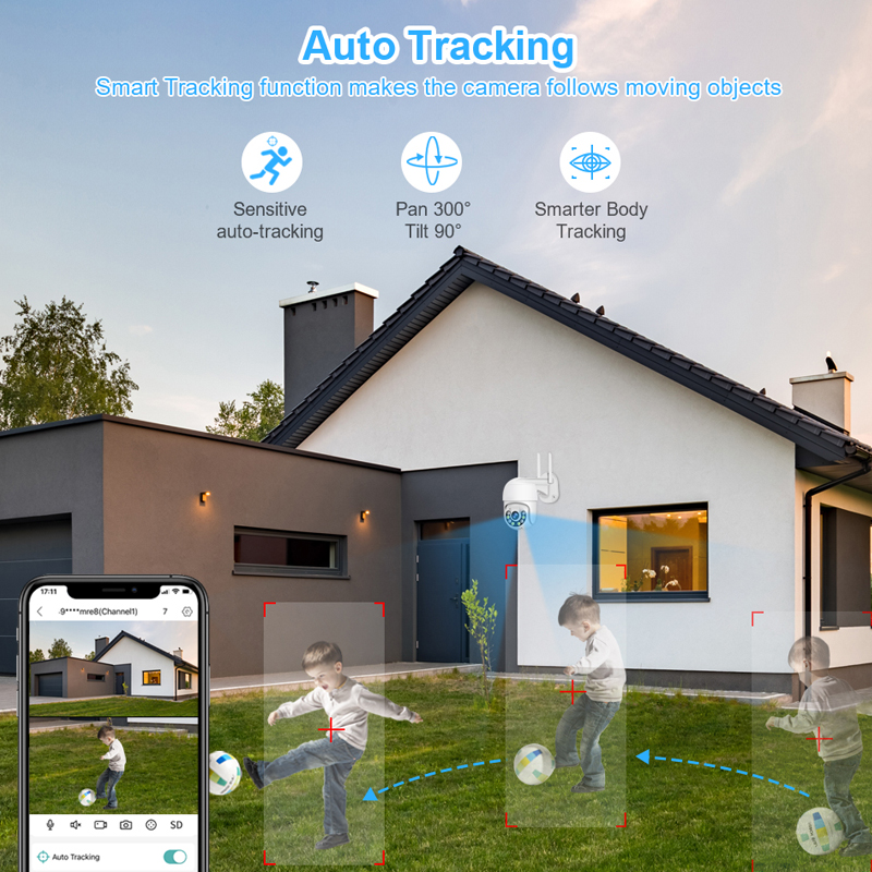 Smar 3MP ワイヤレス CCTV セキュリティカメラシ - Home Security System Installation のレビューと価格