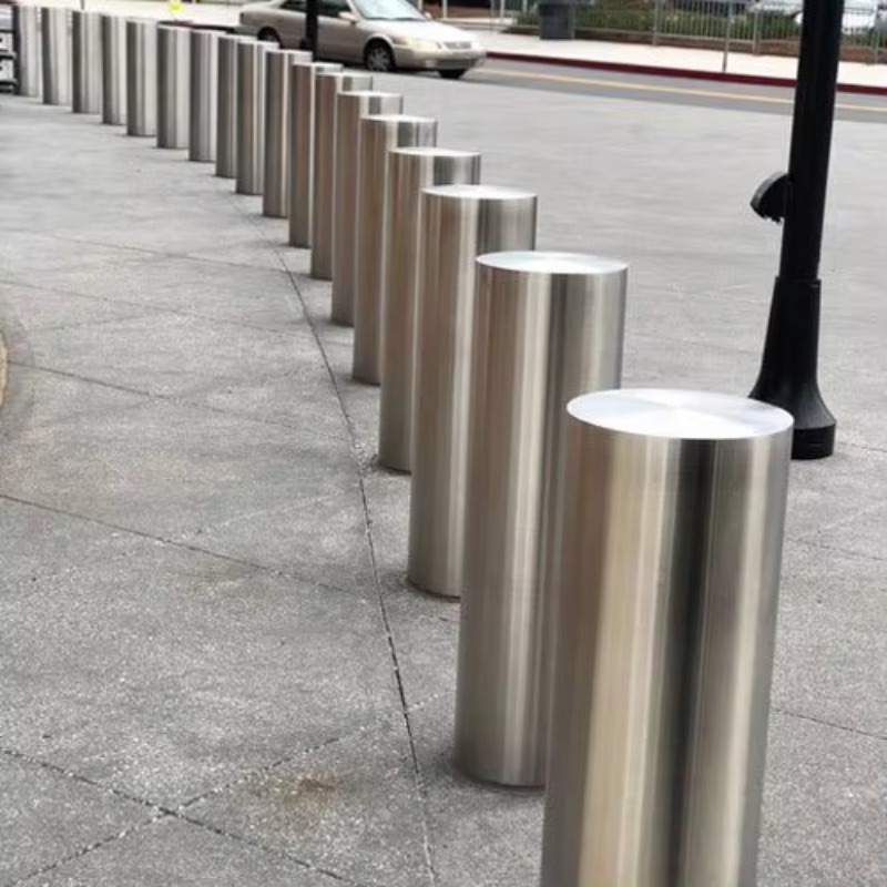 公共交通安全ボラード、保護セキュリティ保護駐車ステンレス鋼固 - Home Security Bollards のレビューと価格