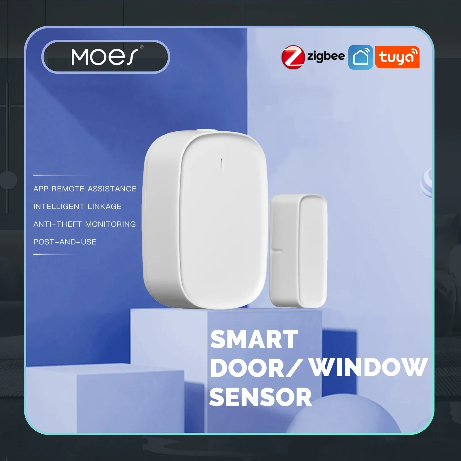 Tuya Zigbee/Wifiスマートウィンドウドアおよび - Home Security System Installation のレビューと価格