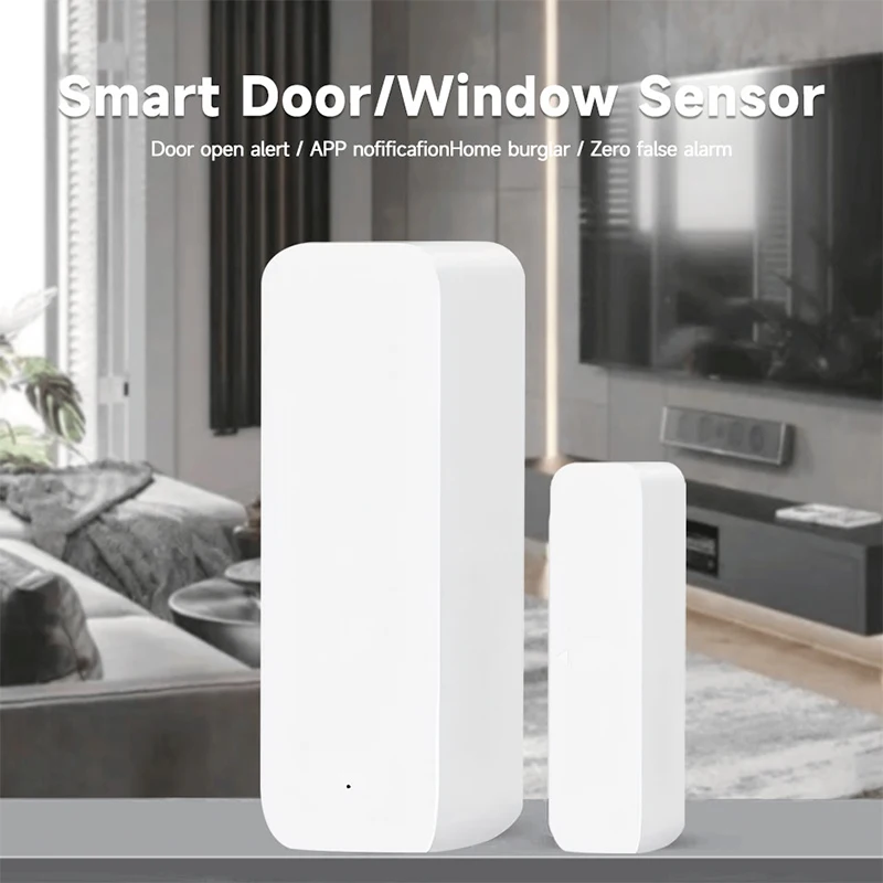 Tuya WiFi スマートドアセンサードア開閉検出器スマー - Home Security Equipment のレビューと価格