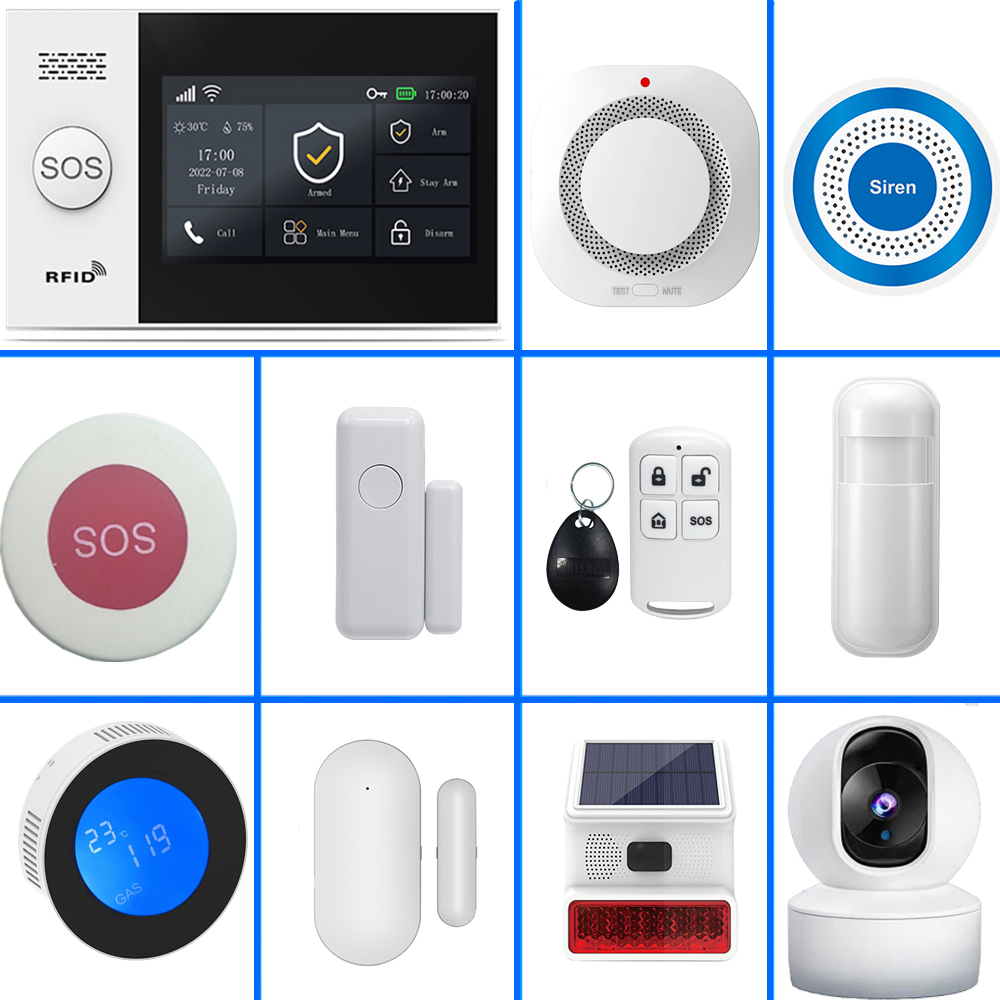 PGST 4G Tuya スマートホーム警報システム、WiF - Home Security System Installation のレビューと価格